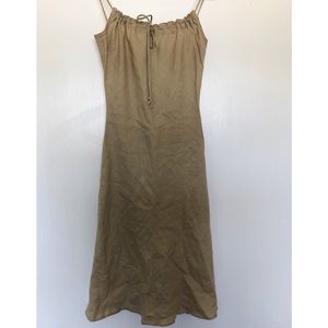 Vintage Maxi Linen Dress